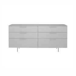 Everywhere | 6 Drawer Chest C 27 Lacquers - Price A - / Lacquers | Sideboards | Ligne Roset