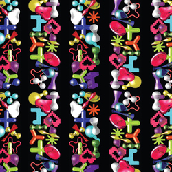 Ikony Black 5660 Laminate Print HPL | Colour multicoloured | Abet Laminati