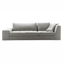 Exclusif | Large Asymmetrical Settee Left Complete Item | Sofás | Ligne Roset