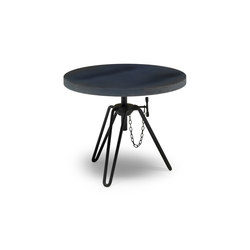 Overdyed Side Table | Tabletop round | Diesel with Moroso