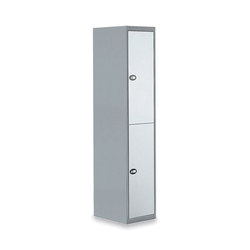 Trendline Silver | Locker with 2 places | Storage | Dieffebi