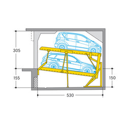 Parklift 340 | Mechanic parking systems | Wöhr