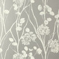 Moonpennies Silver wallcovering | Wall coverings / wallpapers | F. Schumacher & Co.