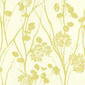 Moonpennies Soft Chartreuse wallcovering