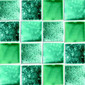 Aqua Mix glazed tiles 10x10 cm | Colour green | Royce Wood
