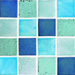 Ocean Mix glazed tiles 10x10 cm