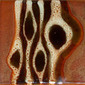 Treeform 1 glazed tile | Colour brown | Royce Wood