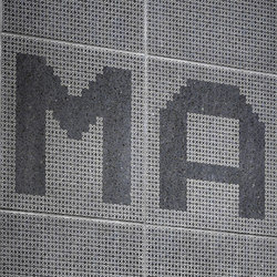 X-Cross Letters | Pixelate | Terrazzo tiles | MIPA