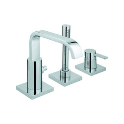 Allure Three-hole single-lever bath combination | Bath taps | GROHE