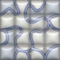 Arredo Ondas Pal Azul 20x20cm | Ceramic tiles | COBSA