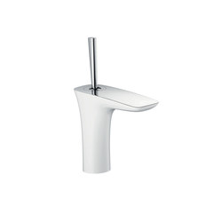 hansgrohe Single lever basin mixer 110 with push-open waste set | Wash basin taps | Hansgrohe