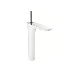 hansgrohe Einhebel-Waschtischmischer 240 mit Push-Open Ablaufgarnitur und 900 mm Anschlussschläuchen für Waschschüsseln | Wash basin taps | Hansgrohe