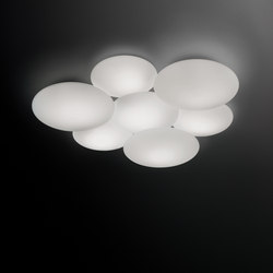 Puck 5445 / 5447 Ceiling lamp | Lampade plafoniere | Vibia