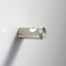 Short concave wall hook, length 3 cm | Portasciugamani | PHOS Design