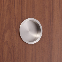 Shell handle Ø60 mm, round | Cabinet recessed handles | PHOS Design