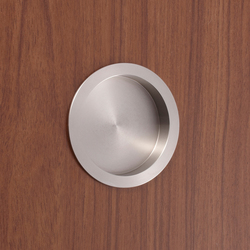Shell handle Ø 80 mm, round | Cabinet recessed handles | PHOS Design