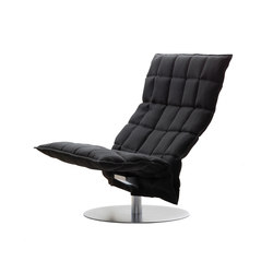 k Chair | wide | Swivel | Poltrone | Woodnotes