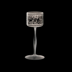 Goblet with monkey frieze | Dining-table accessories | LOBMEYR