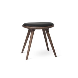 Low Stool - Dark Stained Oak - 47 cm | Stools | Mater