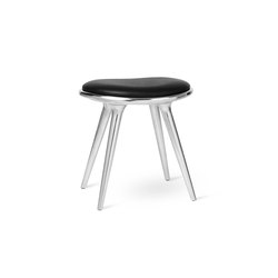 Low Stool - Partly Recycled Aluminium - 47 cm |  | Mater