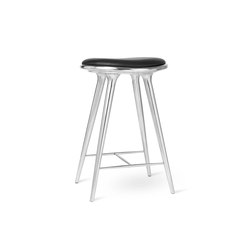 High Stool - Partly Recycled Aluminium - 69 cm |  | Mater