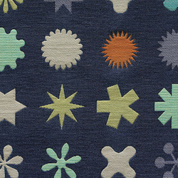 Dingbats 003 Indigo | Upholstery fabrics | Maharam
