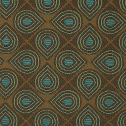 Droplet 007 Peacock | Tissus d'ameublement | Maharam