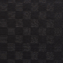 Horsehair Check 003 Black | Tejidos tapicerías | Maharam