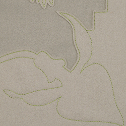Layers Garden Double 001 Ash/Quartz/Grass | Upholstery fabrics | Maharam