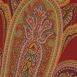 Massive Paisley 003 Cardinal | Upholstery fabrics | Maharam