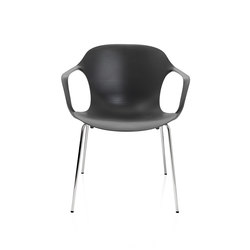 NAP™ | Chair | KS60 | Pepper grey | Chrome base | Chairs | Fritz Hansen