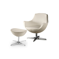 Rossetta Armchair with Pouf