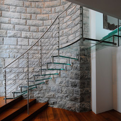 Sevilla Glass Curved | Systèmes d'escalier | Siller Treppen