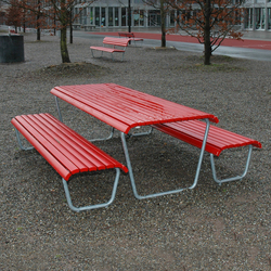 Landi Bench With Backrest Architonic