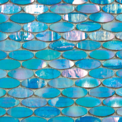 Island Cold Ellipse | Glass mosaics | Porcelanosa