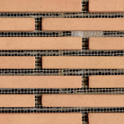 Noohn Terracotta Mosaics Brick Manual Miel | Shape rectangular | Porcelanosa