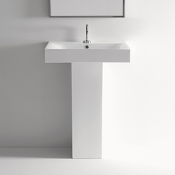 Cento Washbasin + pedestal | Wash basins | Kerasan