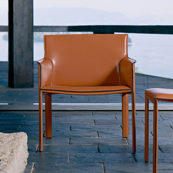 Pasqualina Relax Armchair | with armrests | Enrico Pellizzoni