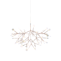 Heracleum II Suspended - Large Copper | Suspended lights | moooi