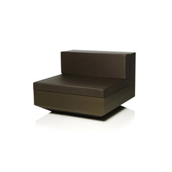 Vela sofa central unit | Modular seating elements | Vondom