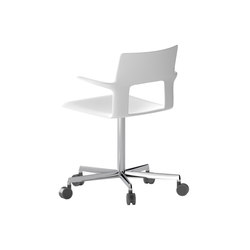 Kobe | sedia girevole con braccioli | Office chairs | Desalto