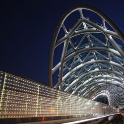 powerglass® balustrade: Rike Bridge | Stair railings | Peter Platz Spezialglas