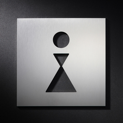 WC Schild Damen | Piktogramme / Beschriftungen | PHOS Design