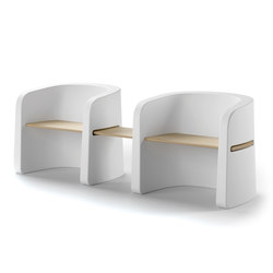 Talea | Bench | with armrests | PLUST