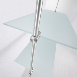 Glasregal GR 12 | Glass shelf brackets | PHOS Design