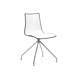 Zebra Bicolore trestle base | Chairs | SCAB Design
