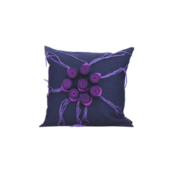 New Anais cushion blu viola | Cojines | Poemo Design