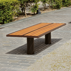 Toronto wood Outdoor Bench | Sitzbänke | AREA