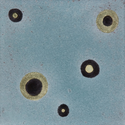 Milky way green-blue | Floor tiles | Ulrike Weiss