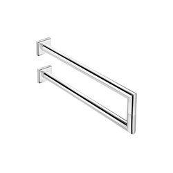 Kubic Double Lateral Towel Bar